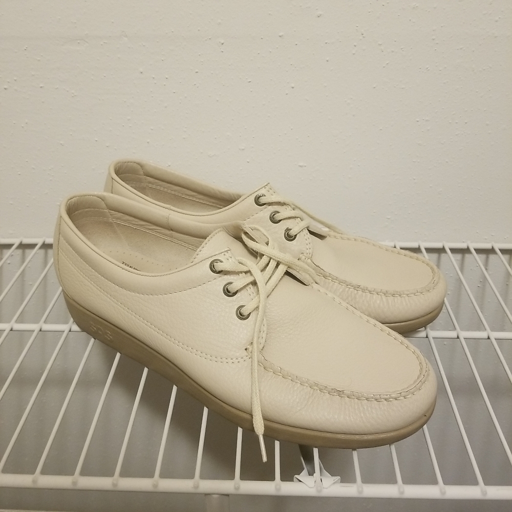 SAS leather loafers size 13